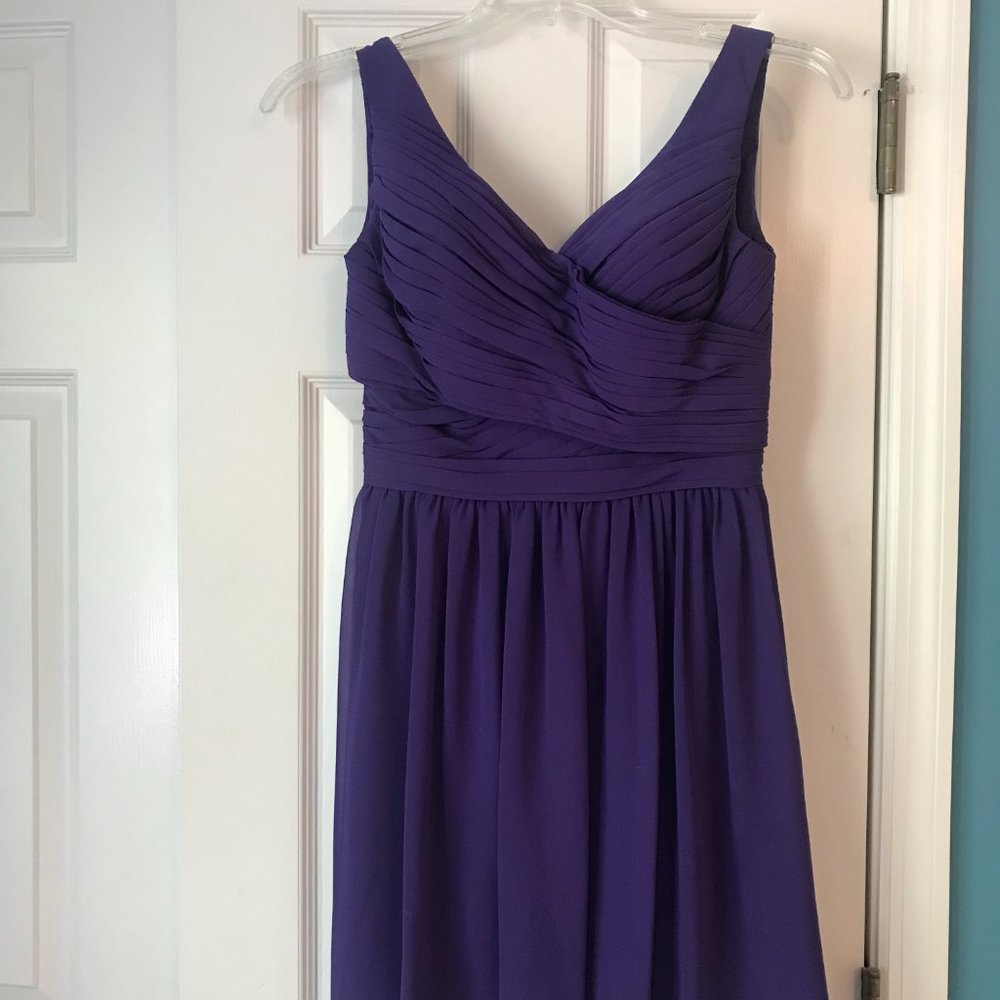 Purple Bridesmaid Dress